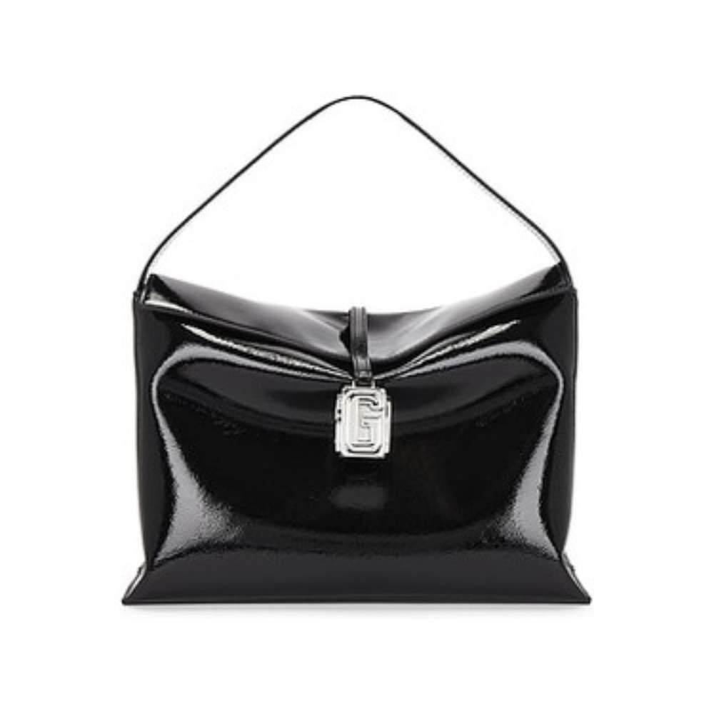 Leather Mega Bag in Black